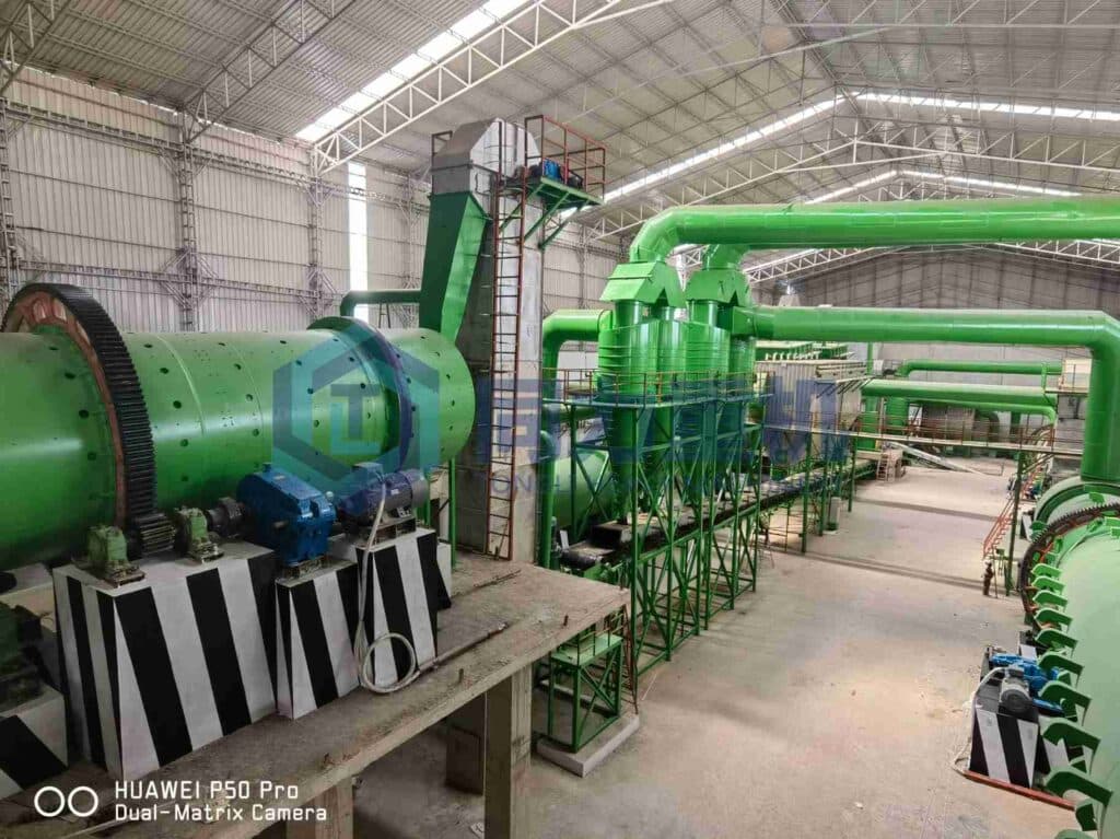 200,000 tons per year NPK compound fertilizer granulation production line feasibility analysis 2024