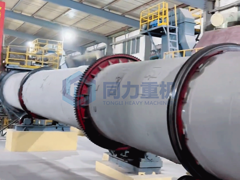 Drum dryer in compound fertilizer production line