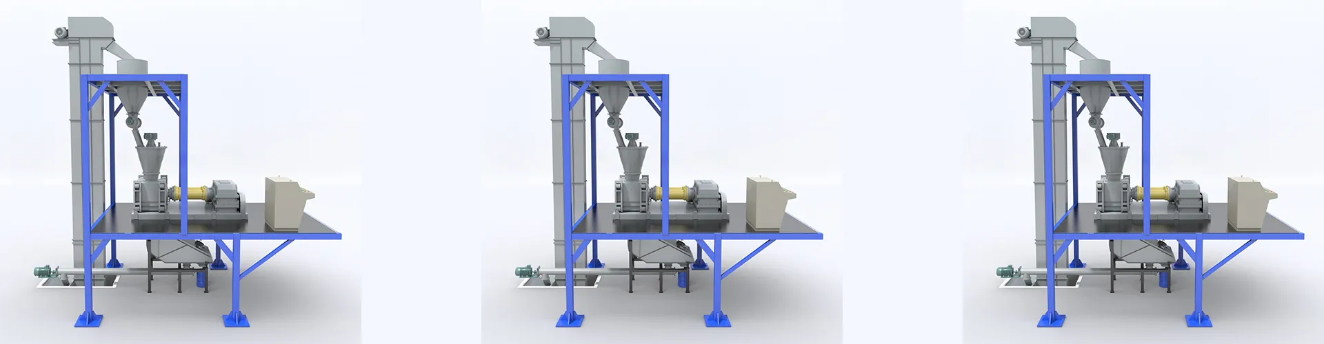 Roller Press Irregular briquetting Granulation line