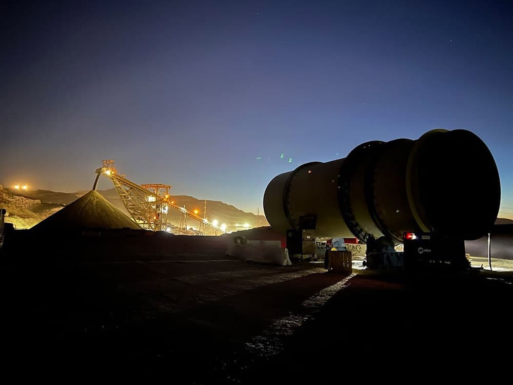 Aplicações de fertilizante-tambor rotativo-resfriador