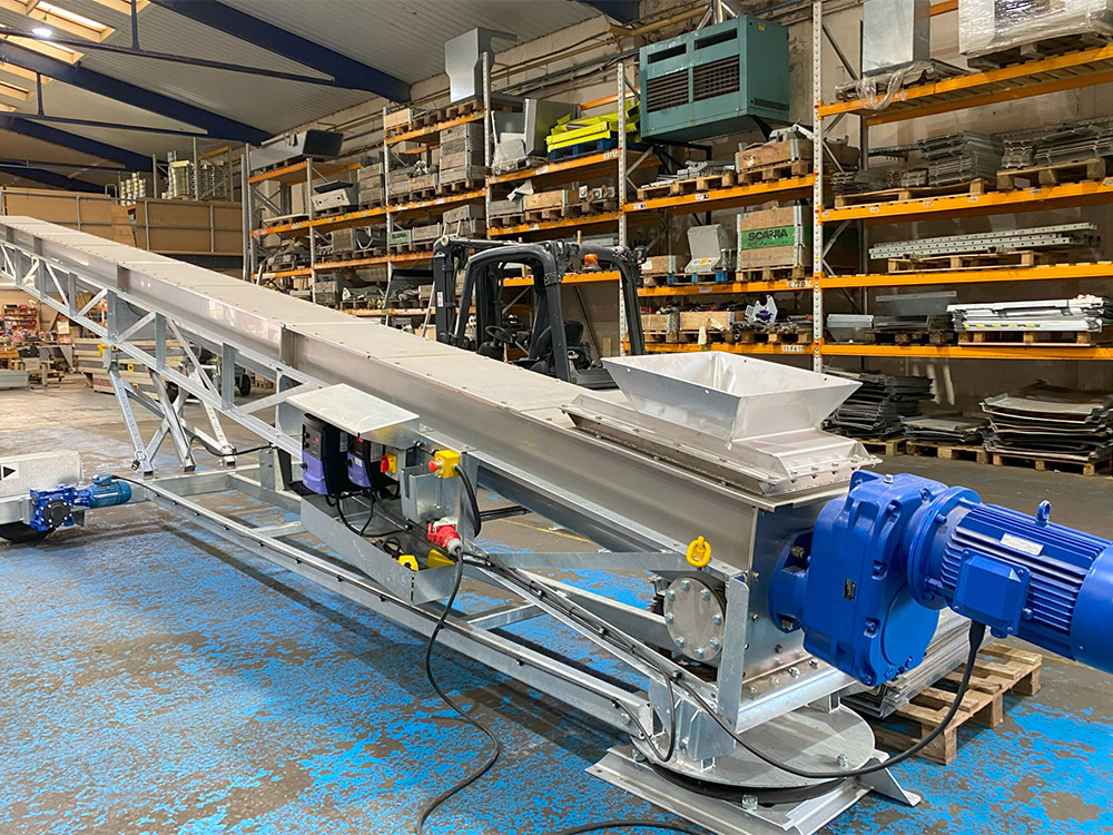 Fertilizer Screw Conveyor Tongli